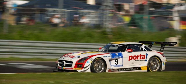 Historischer Sieg  Mercedes-AMG gewinnt 24 Stunden-Rennen am Nürburging 2013: Black-Falcon-Mercedes SLS AMG GT3 gewinnt 24 Stunden-Rennen am Nürburgring