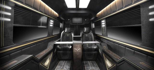 Jet Van: Luxus-Sprinter von Carlex Design: Polnischer Tuner veredelt die inneren Werte des Mercedes-Benz Transporters