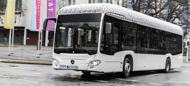 Vorstellung: Mercedes-Benz Citaro mit vollelektrischem Antrieb : Sauber und leise durch die Stadt 