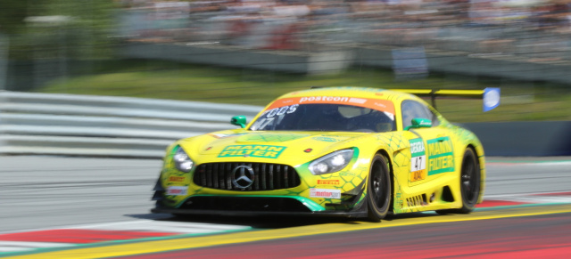 ADAC GT Masters auf dem Red Bull Ring in Spielberg: Podium für die MANN-FILTER Mamba und 100. Rennen für Götz