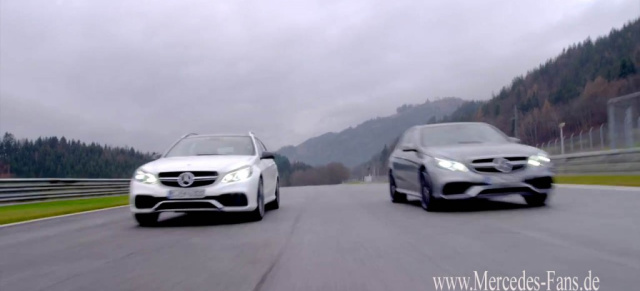 Video: Fahraufnahmen vom Mercedes E 63 AMG: Die E-Klasse mit AMG DNA in bewegten Bildern