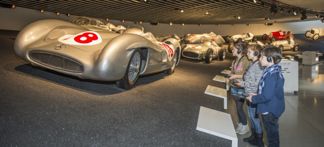 25. Mai: Tag der offenen Tür Mercedes-Benz Museum: 8. Geburtstag des Museums wird mit freiem Eintritt gefeiert