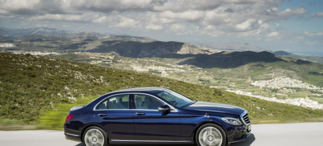 Vierfach ausgezeichnet: Die neue Mercedes C-Klasse: Mercedes-Benz C-Klasse gewinnt Plus X Award