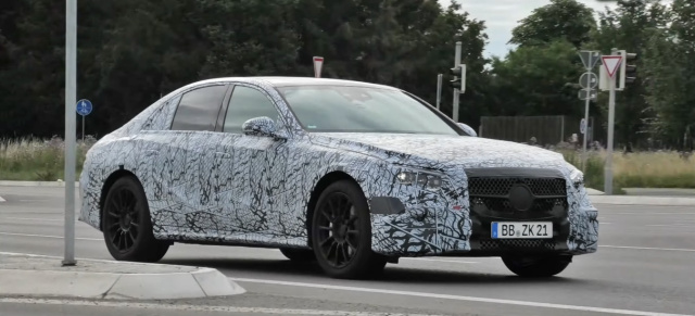 Mercedes-Erlkönig-Video: Spy-Video: Neue bewegte Bilder von der E-Klasse W214