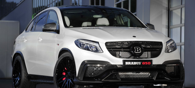 IAA 2015 Weltpremiere BRABUS 850 6.0 Biturbo 4x4 Coupé: 850 PS – das stärkste und schnellste SUV Coupé der Welt 