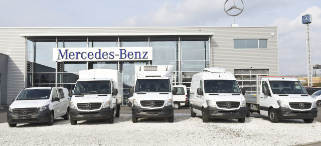 Mercedes-Benz Vertrieb Transporter Deutschland: Großauftrag: Übergabe der ersten von insgesamt mehr als 2100 Mercedes-Benz Transporter an Europcar