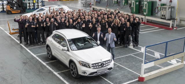 Mercedes-Benz Werk Sindelfingen: Made in Sindelfingen: Produktionstart des Kompakt-SUV GLA 