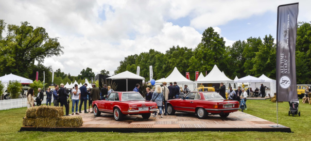 Classic Days Schloss Dyck 2018: Start-up-Spirit 1886 auf der Apfelwiese