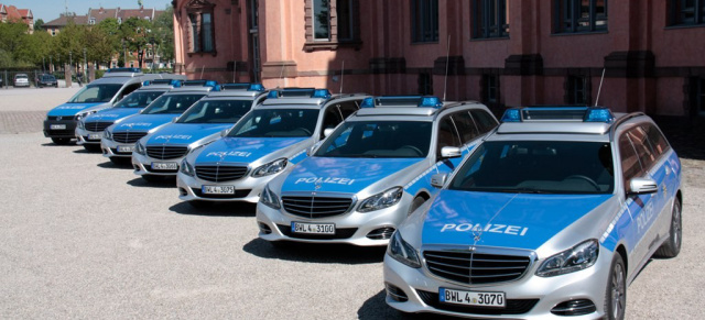 1700 neue Mercedes-Benz für Polizei Baden Württemberg : Innenminister Reinhold Gall: Einsatzfahrzeuge mit neuester Sicherheits- und Umwelttechnik ausgestattet"