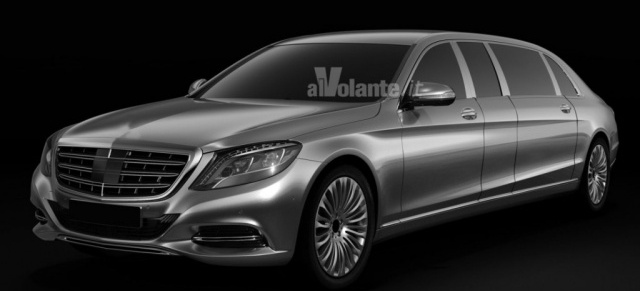 Premiere in Genf: Mercedes-Maybach S600 Pullman : Die XXL-Nobelklasse mit Stern wird zu den Debütanten in Genf gehören