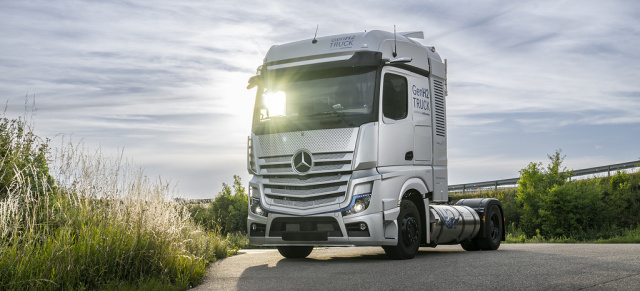 Daimler Truck und Umwelt: Daimler Truck testet Brennstoffzellen-Lkw mit Flüssigwasserstoff