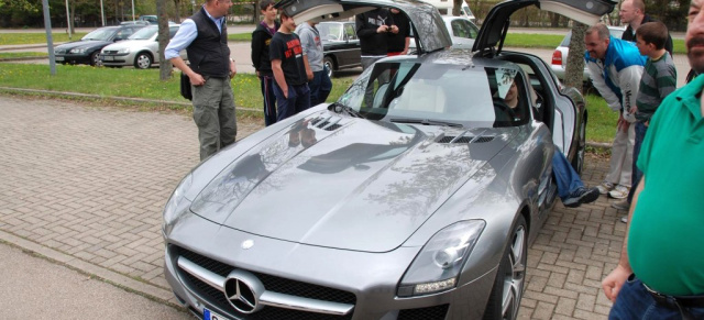 Treffen Mercedes-Schrauber.de, 1.Mai, Aalen: SLS AMG als Highlight auf dem  Mercedes Forum Treffen