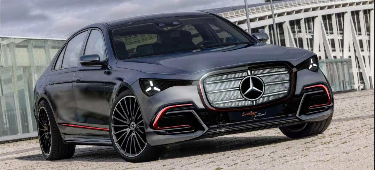 Mercedes-AMG von morgen: Ob die Mercedes-AMG-S-Klasse W224 so aussieht?