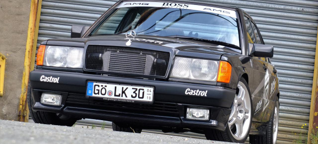 Scharf geladen: Mercedes-Benz 190 E : Baby-Benz mit bärigem Bums: W201 mit 450 PS