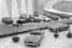 Sensation in der Wüste: Vergessener Mercedes-Messestand wiedergefunden!: Unser Aprilscherz 2014: Kompletter Messestand von Mercedes-Benz aus dem Jahr 1957 mit 10 Exponaten aufgetaucht!