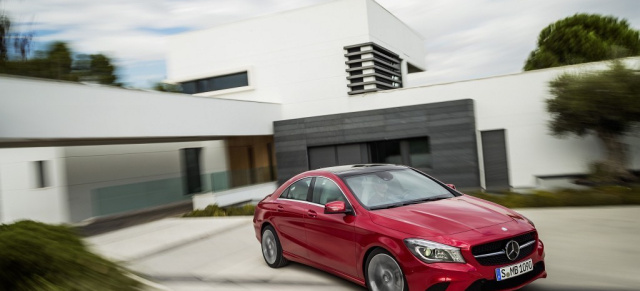 Mehr Mercedes. Mehr CLA: Das viertürige Coupé wird aufgewertet: Zum Modelljahr 2015 präsentiert sich der CLA noch attraktiver