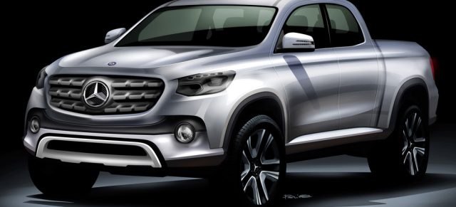 Mercedes-Benz Pickup: Heißt er GLT?: Medienberichten zufolge steht die Modellbezeichnung für den Mercedes-Benz Pickup fest