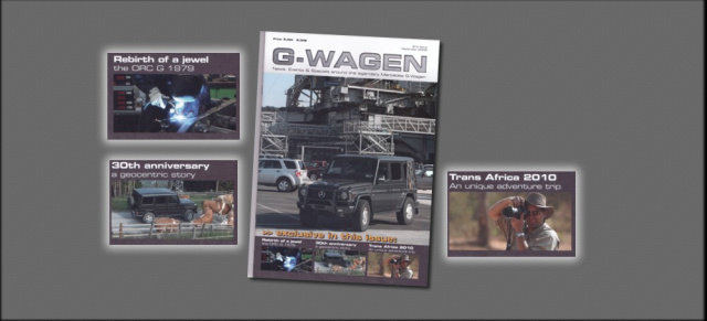 Das G-WAGEN-Magazin : Das  Magazin für alle News, Events & Specials rund um die Mercedes G-Klasse