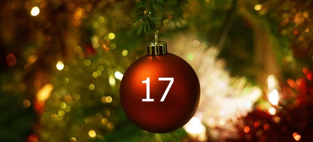 Der Mercedes-Fans.de Adventskalender - 17. Dezember 2016: Jeden Tag neue Gewinnchancen: der Mercedes Fans.de-Adventskalender - prall gefüllt mit Überraschungen 