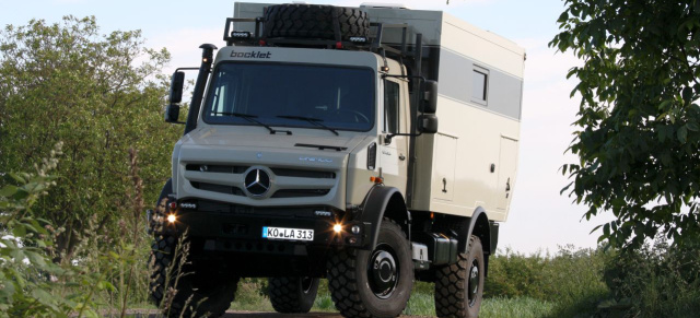 Reisemobil auf Unimog-Basis: Auf allen Vieren Richtung Abenteuer: Bocklet Dakar Unimog U690