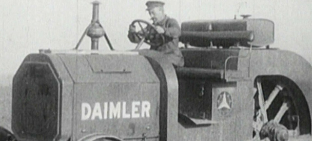 Daimler-Werbevideo aus dem Jahr 1921: Der Daimler-Pflugschlepper - Ein Symbol für den Fortschritt