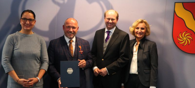 Hohe Auszeichnung für Spediteur: Bundesverdienstkreuz für Joachim Fehrenkötter