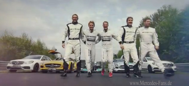 Mercedes AMG rockt den Ring (Video): Leider geil: "AMG hits the Nordschleife"