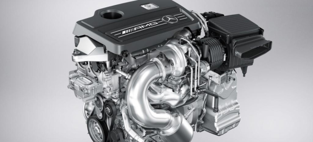 Mercedes-AMG: 2,0-Liter-Motor ist “Engine of the Year 2015“: Bei den „Engine of the Year Awards 2015“ siegt erneut Mercedes-AMG mit dem 2,0-Liter-Vierzylinder-Turbomotor
