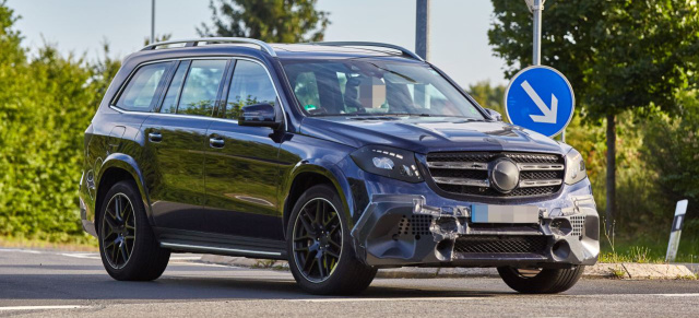 Erlkönig erwischt: Mercedes-AMG GLS 63: Aktuelle Bilder vom Luxus-SUV mit AMG-DNA