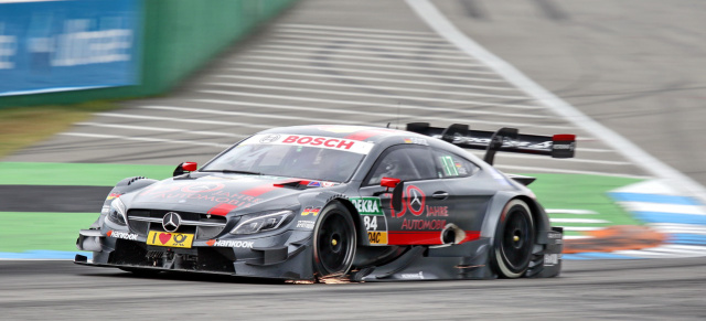 DTM-Finale in Hockenheim -Samstag: Harter Samstag für das Mercedes-AMG DTM Team!