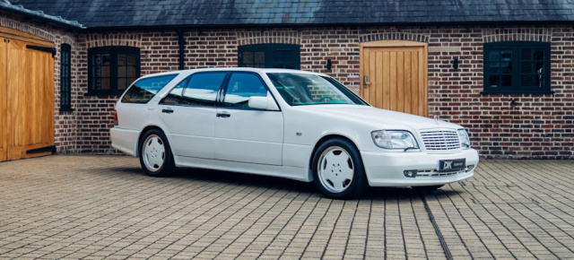 Einmalig: Mercedes S-Klasse "T-Modell" Umbau: Super seltene S-Klasse: Mercedes S600 L (W140) Kombi wird versteigert
