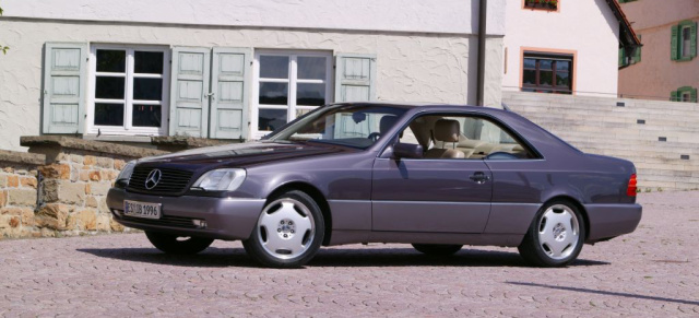 Mercedes-Benz S 500 Coupé: ein Klassiker der Oberklasse : Der Benz der Baureihe W140 steht eindeutig unter besonderem  Niveauverdacht! 