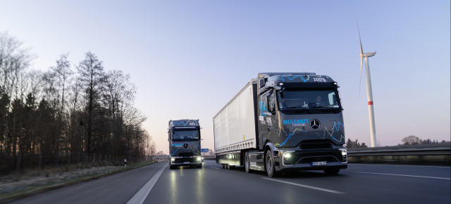 Mercedes-Benz Trucks schickt eActros 600 von Deutschland nach Schweden: Megawattladen im Langstrecken-Härtetest