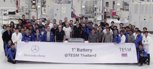 Elektromobilität: Neue Batteriefabrik: Mercedes-Batterien made in Bangkok
