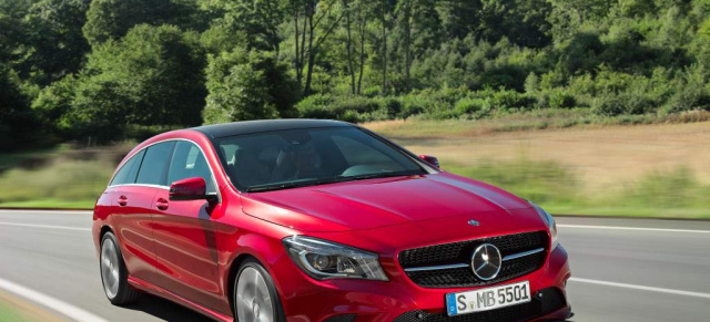 Offiziell bestätigt: Makteinführung des Mercedes CLA Shooting Brake im 1. Halbjahr  2015 : Der fünfte Kompaktwagen mit Stern wird im ungarischen MB Werk Kecskemet produziert werden