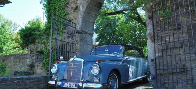 Ella, Ella! Mit dem 59er Adenauer-Mercedes von Ella Fitzgerald auf Zeitreise: Das Mercedes-Benz 300 D Cabrio der berühmten Jazz-Interpretin steht heute in Bochum