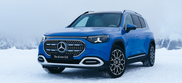 Mercedes-Benz Premiere: Vorhang auf den neuen Mercedes GLB EQ