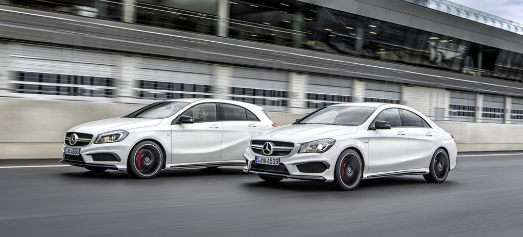 Das Doppelte Flottchen Mercedes A45 Amg Und Mercedes Cla 45 Amg Die Beiden Jungdynamiker Von Amg Sind Einfach Zweifach Gut Sternstunde Mercedes Fans Das Magazin Fur Mercedes Benz Enthusiasten