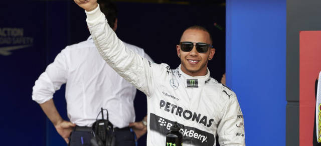 Formel 1 meets DTM: Lewis Hamilton besucht DTM-Finale in Hockenheim: MERCEDES AMG PETRONAS Formel 1-Fahrer Lewis Hamilton ist am 20. Oktober beim Saisonabschluss der DTM in Hockenheim zu Gast