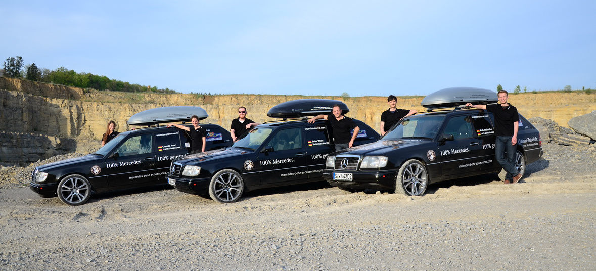 Mercedes-Benz W124 starten bei der Allgäu-Orient Rallye : Mit Mercedes ...