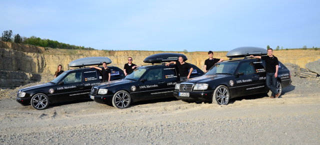 Mercedes-Benz W124 starten bei der Allgäu-Orient Rallye : Mit Mercedes-Altblech in die Wüste!