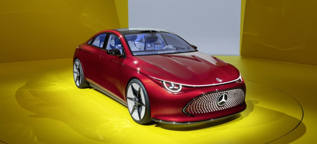 Mercedes auf der IAA MOBILITY 2023: Mercedes-Weltpremiere am 03.09.: Concept CLA Class