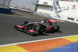 F1 Valencia: Starkes Wochenende: Barrichello siegt, Hamilton Zweiter,  fünf Mercedes-Motoren unter den ersten 10!