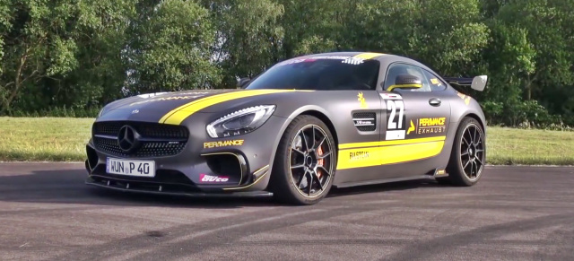 Mercedes-AMG GT S Tuning: Ohrgasmus: Per4mance Industries pumpt den AMG GT S mit Power und Sound auf