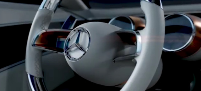 Erster Ausblick auf das neue Mercedes-Maybach Showcar: Teaser-Video: Mercedes zeigt in Pebble Beach ein neues extravagantes Maybach-Showcar