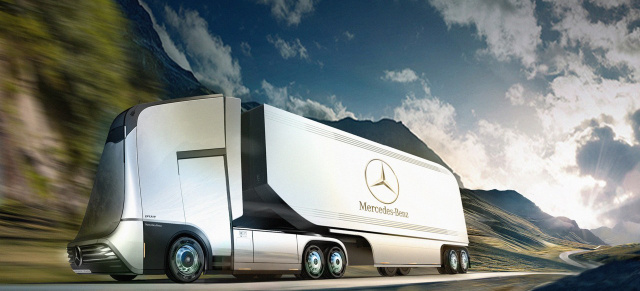Mercedes von morgen: Mercedes Benz Truck Euro-X