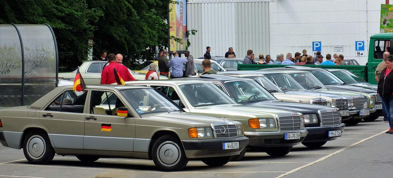 Mercedes-Benz Treffen: So war‘s 1: Alte Sterne Treffen - Wuppertal 17.