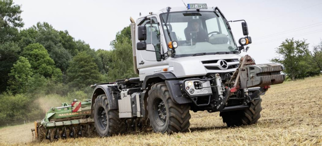 Mercedes-Benz auf der Agritechnica 2019 (10.11. – 16.11.): Unimog in der Landwirtschaft: für Geräteeinsatz und Transport