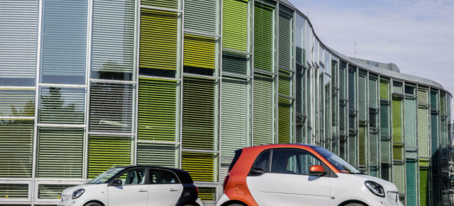 SCHÖNE STERNE 2014: Der neue smart kommt!: Kleines Auto große Überraschung: der neue smart zeigt sich bei den SCHÖNEN STERNEN