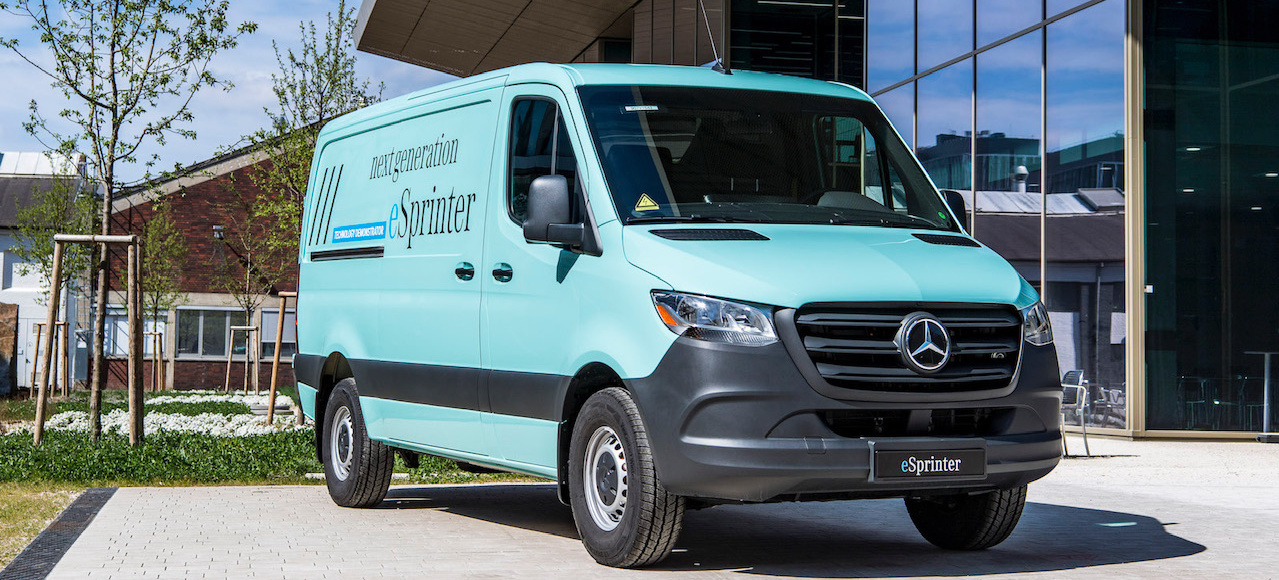 Technik Mercedes eSprinter 2023 / 2025 die beiden nächsten
